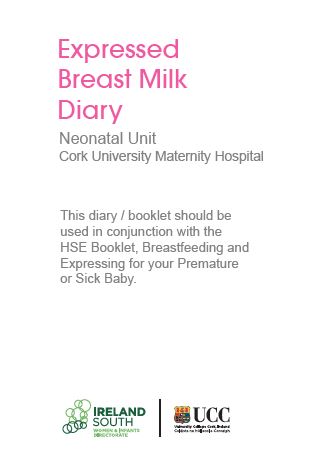 Expressed Breastmilk Diary CUMH Neonatal Unit